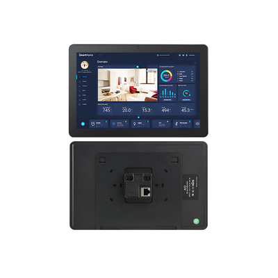 لوحة تحكم منزلية ذكية على الحائط لوحة تحكم منزلية ذكية 10.1 بوصة POE Wifi Android Touch Screen Monitor