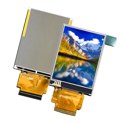 ضوء الشمس قابل للقراءة 2.8 بوصة IPS TFT LCD مع شاشة لمس مقاومة 240 X 320 نقطة