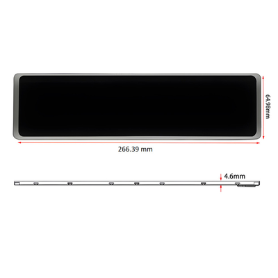 11شاشة LCD من نوع TFT ذات شريط IPS بطول 3 بوصات مع 440x1920 بكسل واجهة MIPI ذات 4 خطوط