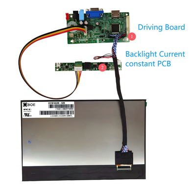 8 بوصة سطوع عالي 1200 نيت شاشة TFT LCD FHD 1920 X 1200 نقطة واجهة LVDS