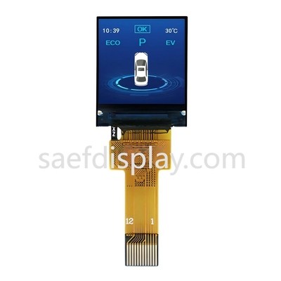 شاشة LCD TFT صغيرة 0.85 بوصة 128 * 128 بكسل واجهة SPI جميع زوايا المشاهدة