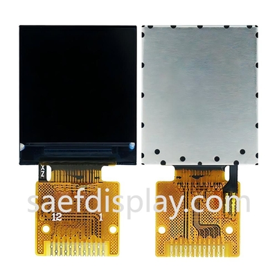 شاشة LCD TFT صغيرة 0.85 بوصة 128 * 128 بكسل واجهة SPI جميع زوايا المشاهدة