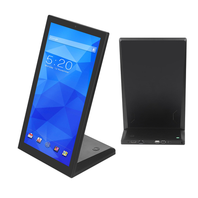 جهاز كمبيوتر لوحي بشاشة لمسة 14 بوصة RK3566 على شكل L مع Android 11 ، WiFi ، POE ، و LED Light Bar