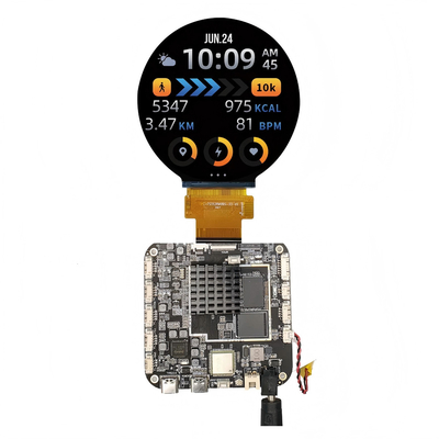 3.4 بوصة دورية TFT شاشة LCD الإعلانية الشاشة الإعلامية مع أندرويد RK3566