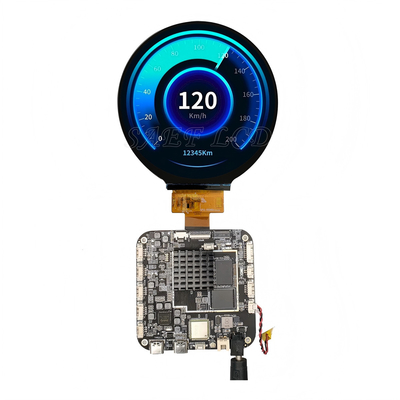 3.4 بوصة دورية TFT شاشة LCD الإعلانية الشاشة الإعلامية مع أندرويد RK3566