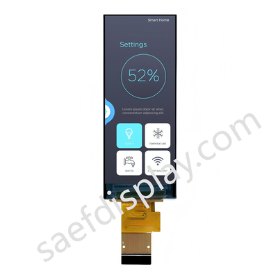 2شاشة LCD IPS TFT بطول 2 بوصة 200x480 دقة واجهة MIPI 500 نيت سطوع للصور الواضحة