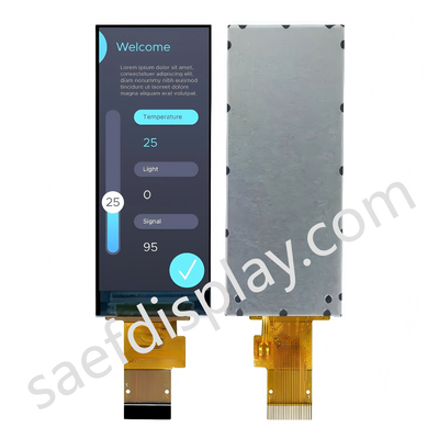 2شاشة LCD IPS TFT بطول 2 بوصة 200x480 دقة واجهة MIPI 500 نيت سطوع للصور الواضحة