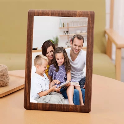 10.1 بوصة Smart WiFi Digital Photo Frame HD IPS LCD 1280x800 دقة 16GB تخزين الموسيقى السحابة البلاستيكية مشاركة عبر تطبيق Frameo