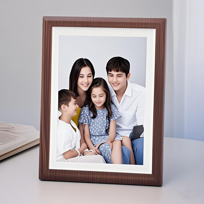 10.1 بوصة Smart WiFi Digital Photo Frame HD IPS LCD 1280x800 دقة 16GB تخزين الموسيقى السحابة البلاستيكية مشاركة عبر تطبيق Frameo