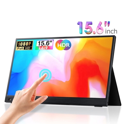 شاشة ألعاب محمولة 15.6 IPS 1080P HDR متوافقة مع أجهزة متعددة