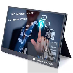 شاشة ألعاب محمولة 15.6 IPS 1080P HDR متوافقة مع أجهزة متعددة