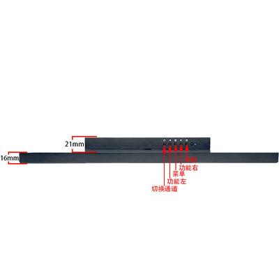 15.6 بوصة شاشة HDMI LCD المحمولة شاشة HD دقة 1920 * 1080 نقطة لمراقبة الأمن التحكم الصناعي