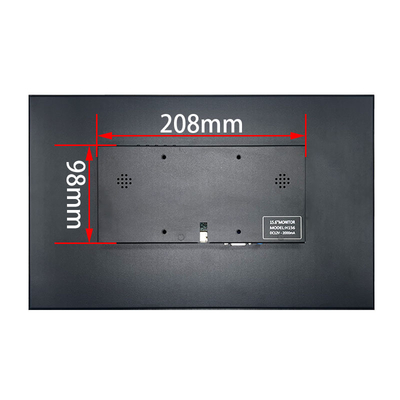 15.6 بوصة شاشة HDMI LCD المحمولة شاشة HD دقة 1920 * 1080 نقطة لمراقبة الأمن التحكم الصناعي