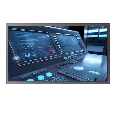شاشة LCD TFT صناعية مقاس 15.6 بوصة - 1500 شمعة في المتر المربع قابلة للقراءة في ضوء الشمس، FHD، -30 درجة مئوية إلى 85 درجة مئوية، LVDS