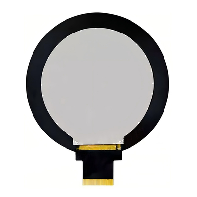 شاشة LCD TFT دائرية مقاس 2.8 بوصة IPS 480x480 مع شاشة لمس، وحدة عرض ST7701S، درجة حرارة تشغيل صناعية -20 درجة مئوية إلى 70 درجة مئوية