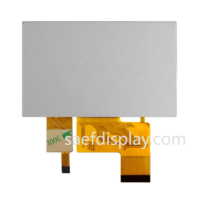 4.3" 1000nit IPS TFT LCD 480×272 RGB RGB لمسة سعة RGB 24 بت متوازية -30 درجة مئوية إلى +80 درجة مئوية (الولايات المتحدة / ألمانيا)