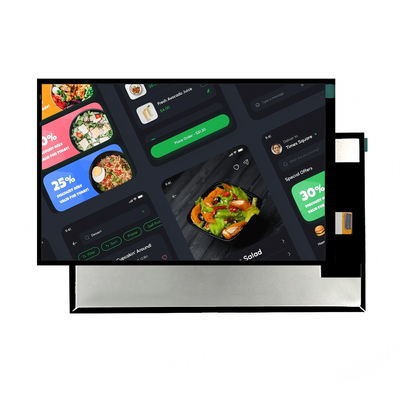 شاشة TFT صناعية مقاس 10.1 بوصة بدقة 800x1280 LVDS مع لمس PCAP (SFTO1010YX-7239BCT) - IPS، درجة حرارة واسعة، RoHS/REACH