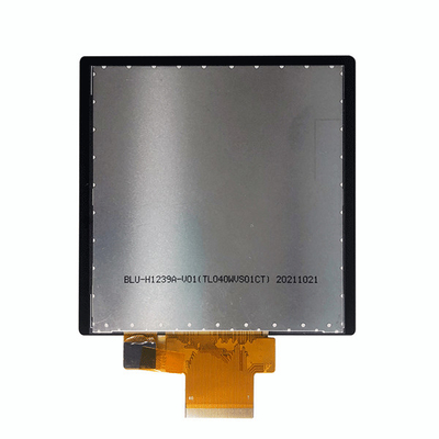 480x480 نقطة شاشة PCAP TFT مقاس 4 بوصة مربعة من 40 دبابيس مع واجهة RGB و SPI