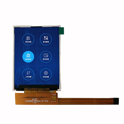 شاشة TFT Lcd 2.8 "بوصة Tft Lcd QVGA 240x320 TN Type مع SPI Serial Interface Lcd Module
