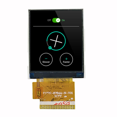 شاشة TFT LCD 1.77 بوصة mpu 8 بت 128x160 وحدة TFT LCD صغيرة للأجهزة الطبية