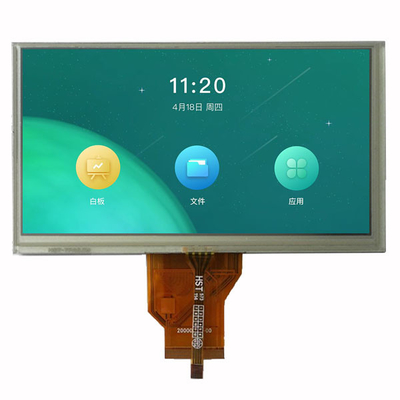 6.5 بوصة 800x480 TFT LCD صناعية شاشة RGB واجهة 50 دبوس مع اللمس