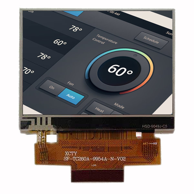 2شاشة LCD TFT 6 "IPS زاوية مشاهدة كاملة 480x320 وضع المناظر الطبيعية مع واجهة MCU