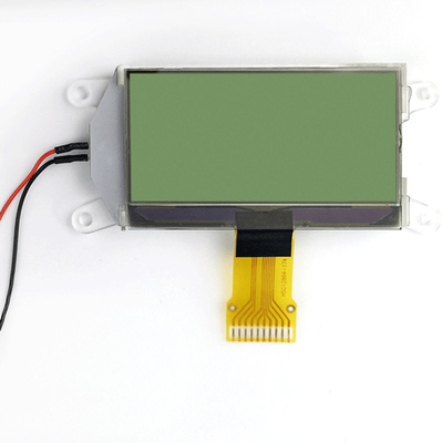 شاشة LCD الرسومية القياسية COG 128X64 نقطة مصفوفة ST7565 SPI STN وضع أصفر أخضر