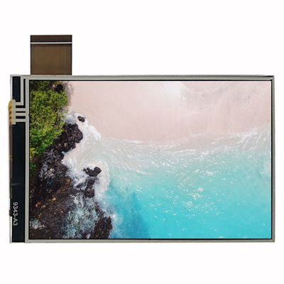 480x800 شاشة TFT LCD مقاس 4 بوصة IPS مع واجهة RGB تعمل باللمس RTP