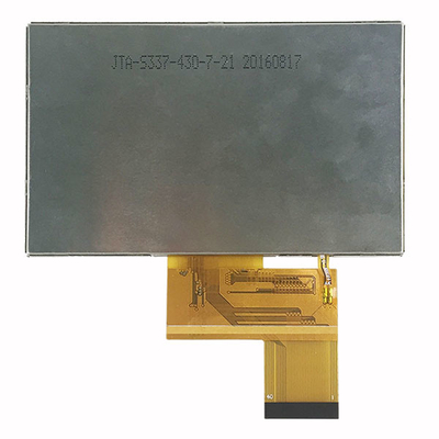 480x272 LCD TFT 4.3 بوصة 40 PINS IPS زاوية عرض كاملة واجهة RGB