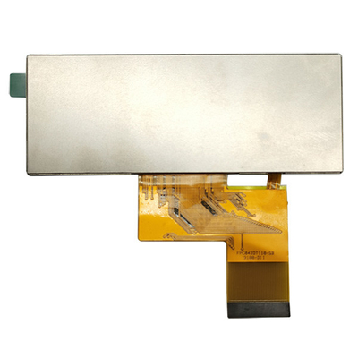3.9 بوصة نوع شريط TFT LCD ، 40 دبوس شاشة TFT واجهة RGB 480x128