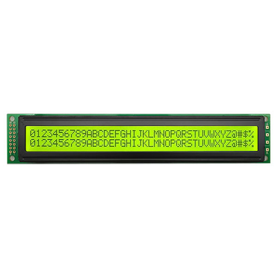 وحدات عرض أحرف LCD مقاس 40 × 2 4002 أحادية اللون COB LCM 16 دبوس 8 بت