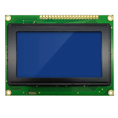 شاشة عرض LCD رسومية أحادية اللون 20 دبوس MPU STN Negative COB 128X64 Matrix LCM