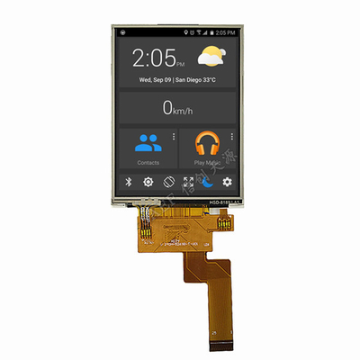 2.4" بوصة TFT شاشة LCD IPS زاوية مشاهدة كاملة QVGA 240x320 MCU مع شاشة لمس مقاومة