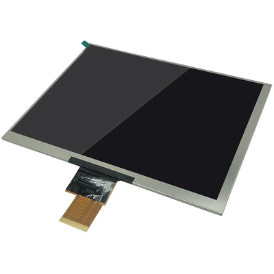 واجهة LVDS 8 بوصة IPS TFT LCD Module 1024x768 دقة زاوية مشاهدة كاملة