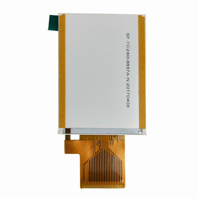 شاشة TFT LCD 2.4 بوصة 240x320 نقطة 2.4 " شاشة TFT MCU واجهة ZIF FPC اتصال
