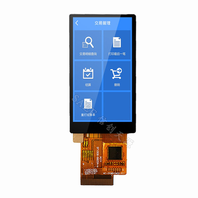 1.9 "شاشة لمس LCD TFT 170x320 IPS زاوية عرض كاملة مع واجهة CTP SPI MCU