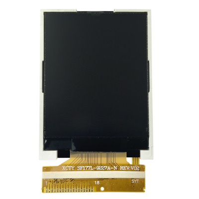 1.77 بوصة TFT LCD تعمل باللمس 128x160 مع واجهة SPI OEM للطب
