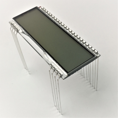 أبجدي رقمي 7 شرائح شاشة LCD HTN لشاشة أمامية لمقياس الطاقة الكهربائية والمياه