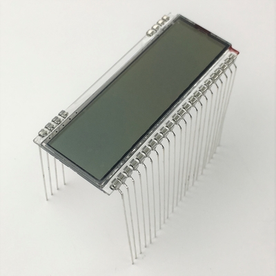 أبجدي رقمي 7 شرائح شاشة LCD HTN لشاشة أمامية لمقياس الطاقة الكهربائية والمياه