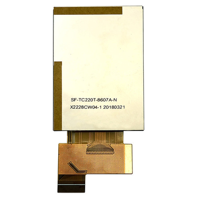 QVGA 240x320 2.2 بوصة شاشة TFT ، 39 دبوس شاشة LCD ST7789V واجهة 18 بت
