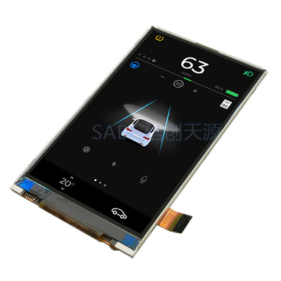 480x800 TFT LCD IPS Display 3.7 بوصة واجهة MIPI للأجهزة الصناعية الذكية