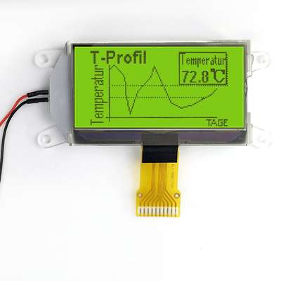 شاشة LCD الرسومية القياسية COG 128X64 نقطة مصفوفة ST7565 SPI STN وضع أصفر أخضر