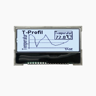 شاشة عرض LCD رسومية أحادية اللون 128 × 32 نقطة COG بواجهة ST7565R IC SPI
