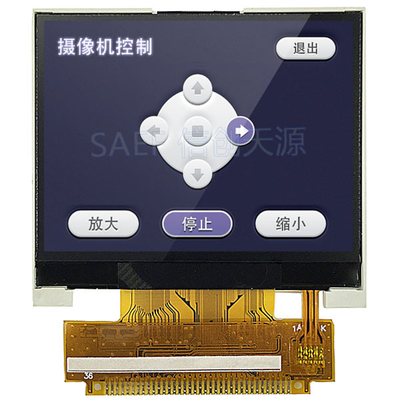 320x240 شاشة لمس LCD طبية 2.3 بوصة ILI9342C MCU 8bits Interface 36 Pins