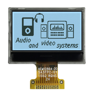 128x64 FSTN شاشة LCD الرسومية شاشة LCD إيجابية 12864 نقاط LCD المصنع