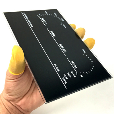 VATN Monochrome LCD Display 5V لشاشة عداد السرعة الأمامية