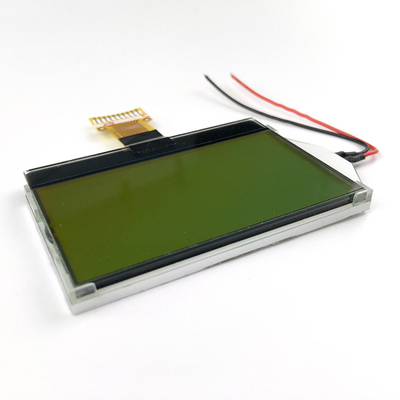 10 دبابيس شاشة LCD رسومية 128x64 COG LCD مع إضاءة خلفية LED خضراء