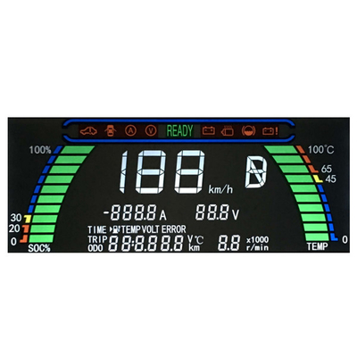 شاشة عرض LCD سلبية الإرسال TN مع درجة حرارة تشغيل فائقة الاتساع OEM ODM