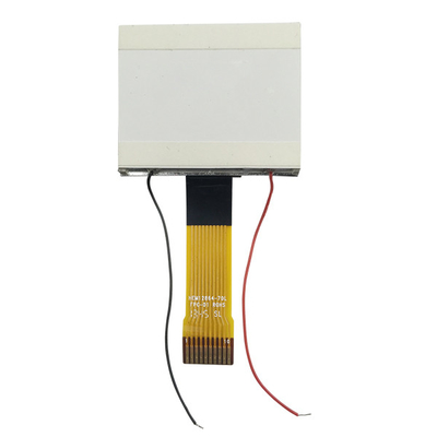 شاشة عرض LCD STN الرسومية COG 128x64 مع لون خلفية أصفر أخضر
