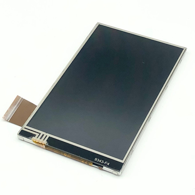 وحدة IPS TFT LCD 480x800 مقاس 4 بوصة مع واجهة RGB تعمل باللمس RTP